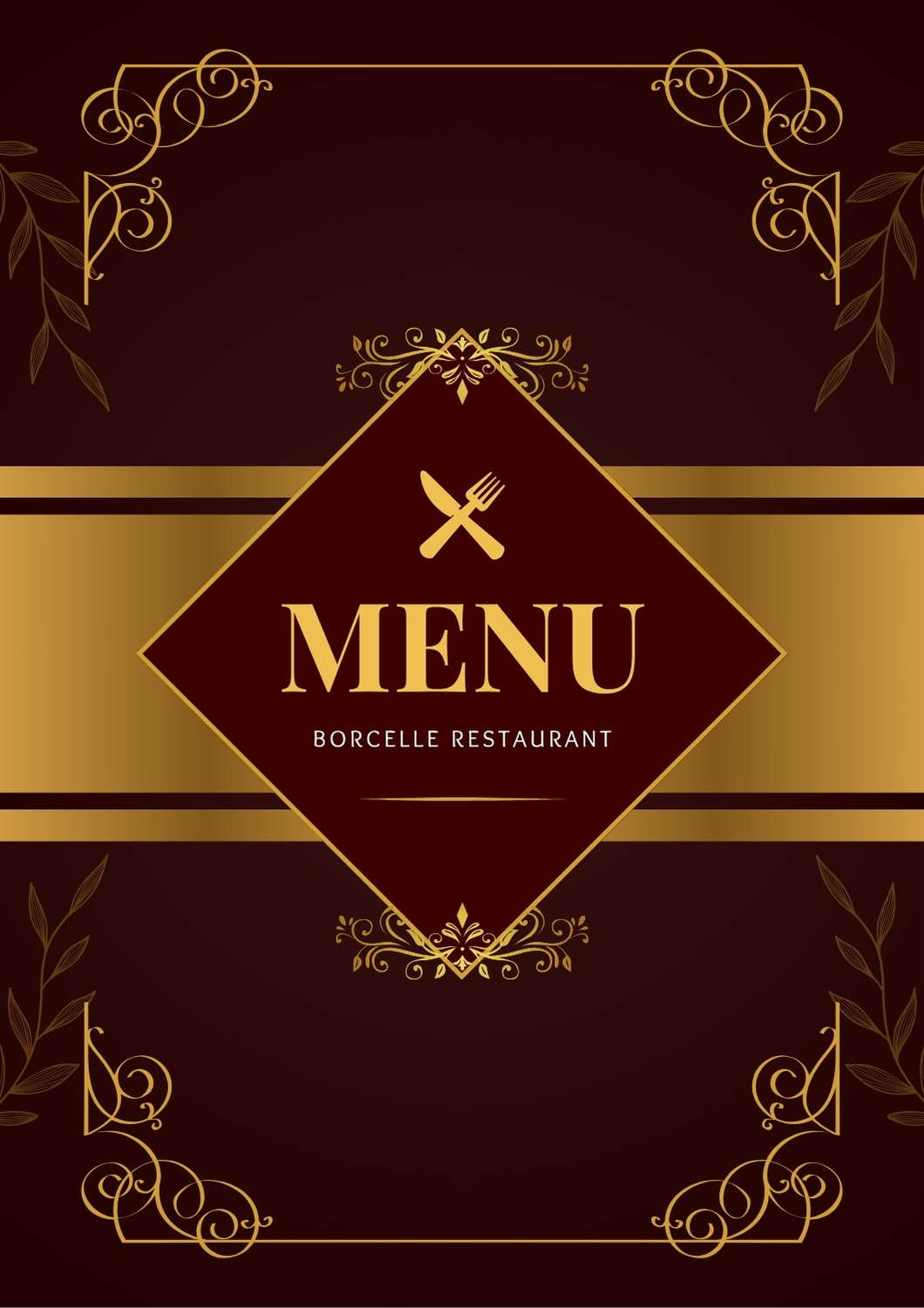 Menu page 1