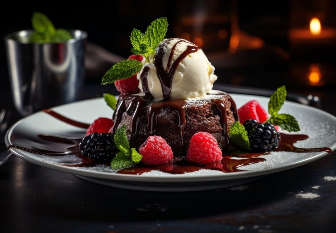 Molten Chocolate Cake